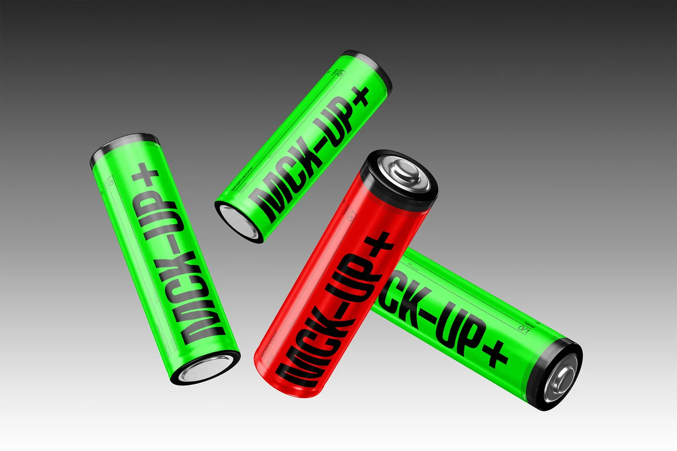 4款AA型5号干电池设计展示效果图psd样机模板素材 AA Battery Mockup插图2 4款AA型5号干电池设计展示效果图psd样机模板素材 AA Battery Mockup插图2