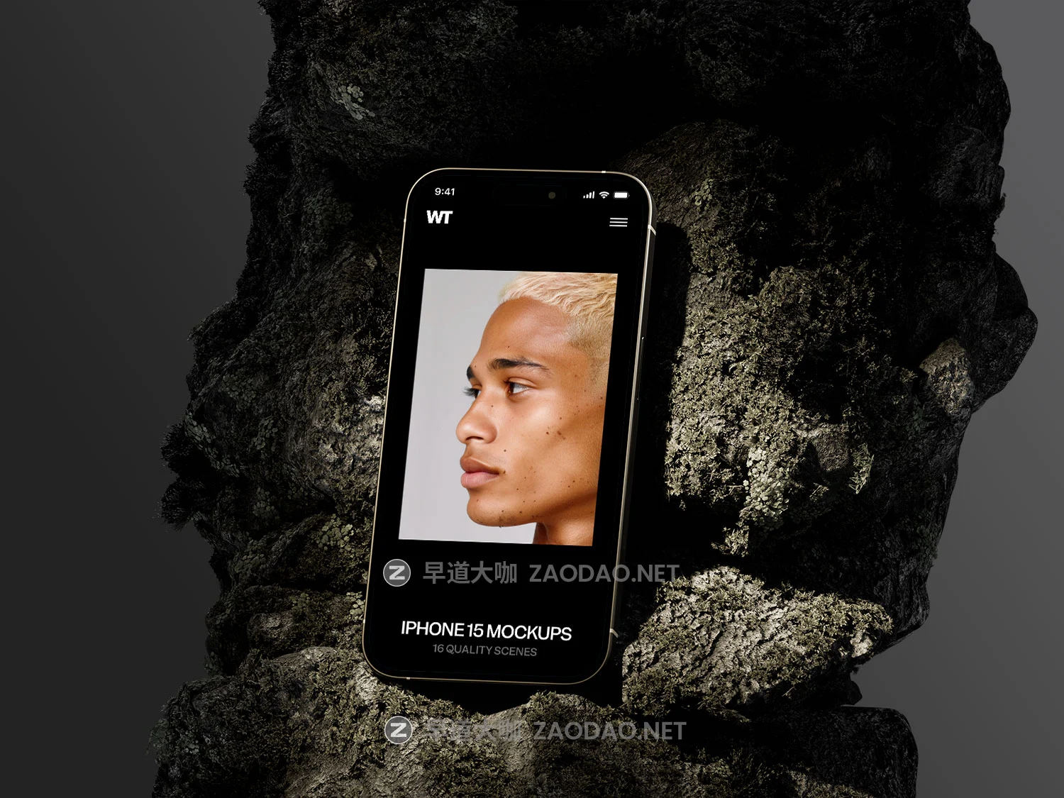 16款工业风ui界面作品集设计展示苹果iPhone 15 Pro手机贴图效果图psd样机素材 Wannathis – iPhone 15 Pro Mockups vol.2插图14 16款工业风ui界面作品集设计展示苹果iPhone 15 Pro手机贴图效果图psd样机素材 Wannathis – iPhone 15 Pro Mockups vol.2插图14