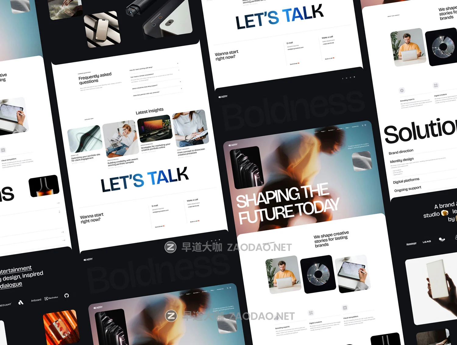响应式个人作品集工作室用户登陆页ui界面设计figma模板素材 Creative Agency Figma Landing Page – Responsive Web Design Template插图3 响应式个人作品集工作室用户登陆页ui界面设计figma模板素材 Creative Agency Figma Landing Page – Responsive Web Design Template插图3