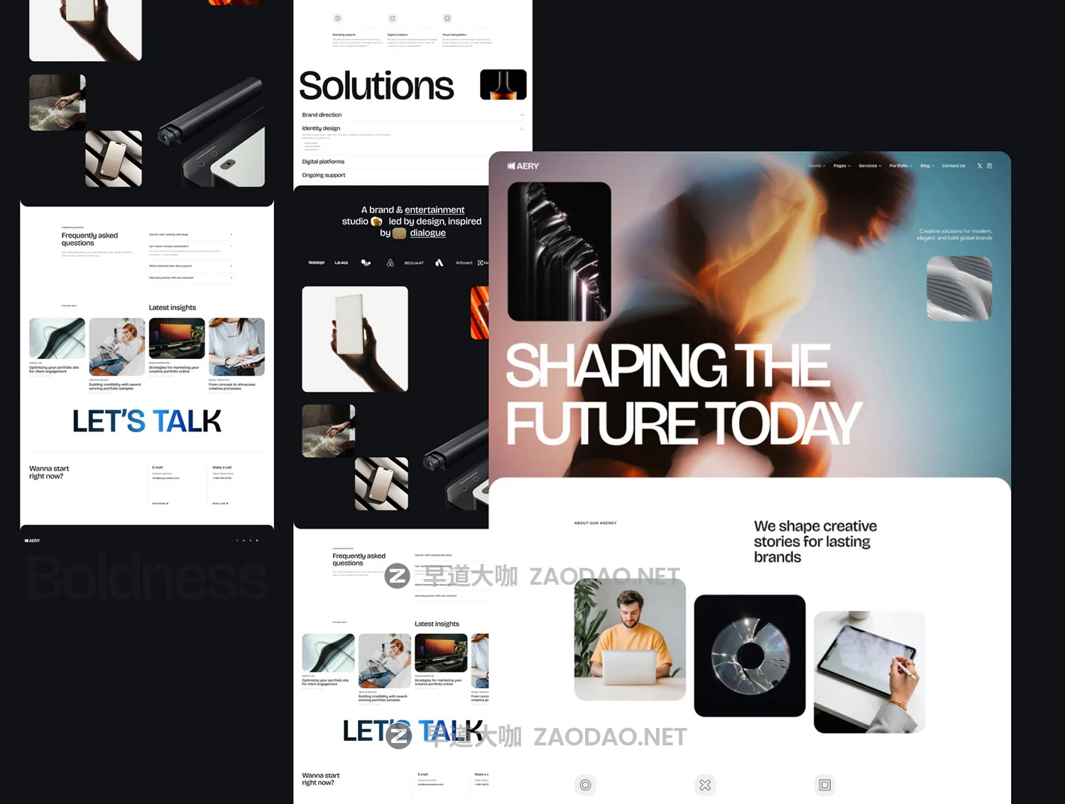 响应式个人作品集工作室用户登陆页ui界面设计figma模板素材 Creative Agency Figma Landing Page – Responsive Web Design Template插图1 响应式个人作品集工作室用户登陆页ui界面设计figma模板素材 Creative Agency Figma Landing Page – Responsive Web Design Template插图1