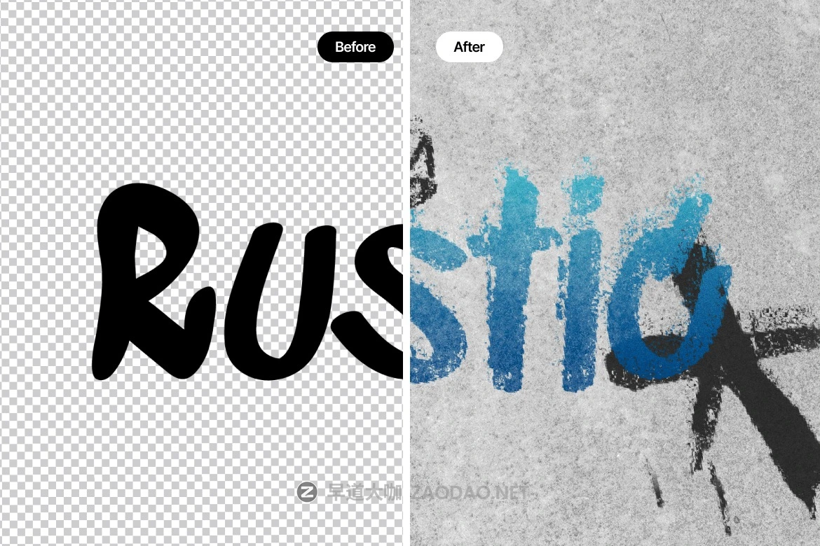 复古粗糙纹理喷漆涂鸦渐变标题logo文字设计ps特效样机 Grunge Graffiti Brush Text Effect插图1 复古粗糙纹理喷漆涂鸦渐变标题logo文字设计ps特效样机 Grunge Graffiti Brush Text Effect插图1
