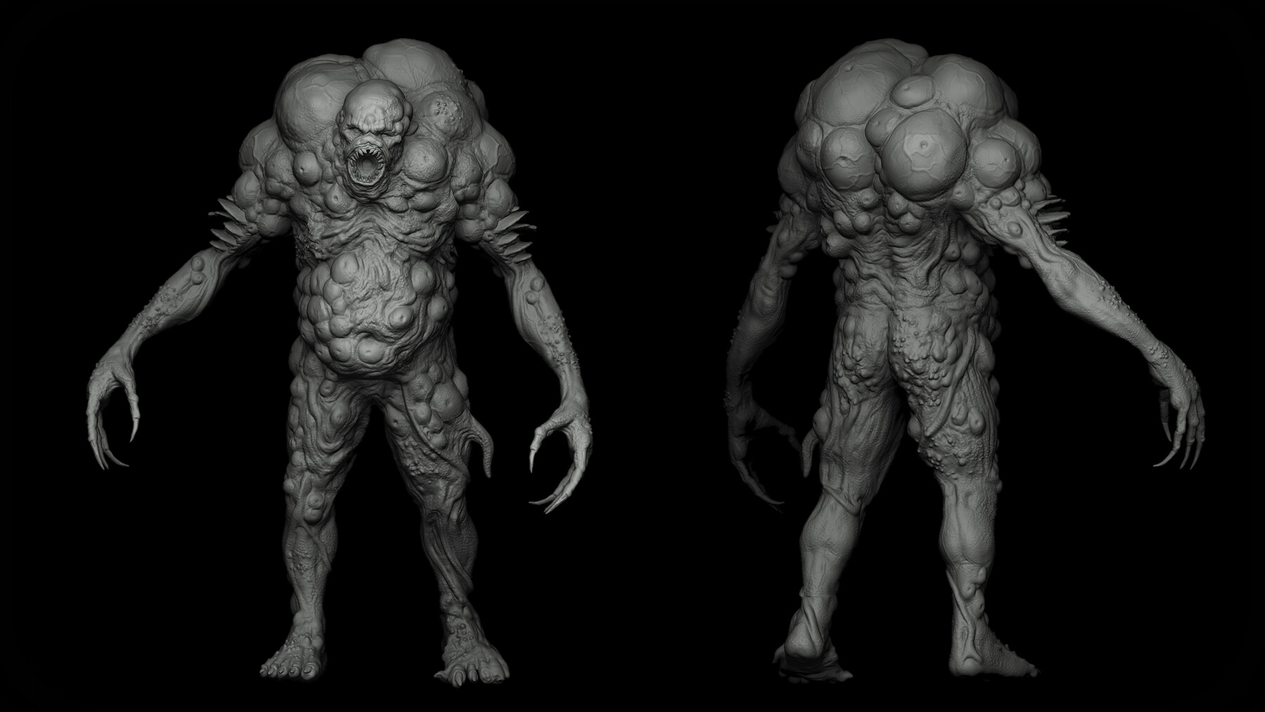 Zbrush + Blender生化怪物怪兽笔刷 Flipped Normals – Zbrush + Blender – 80 Undead Creature Brush mega Pack插图2 Zbrush + Blender生化怪物怪兽笔刷 Flipped Normals – Zbrush + Blender – 80 Undead Creature Brush mega Pack插图2