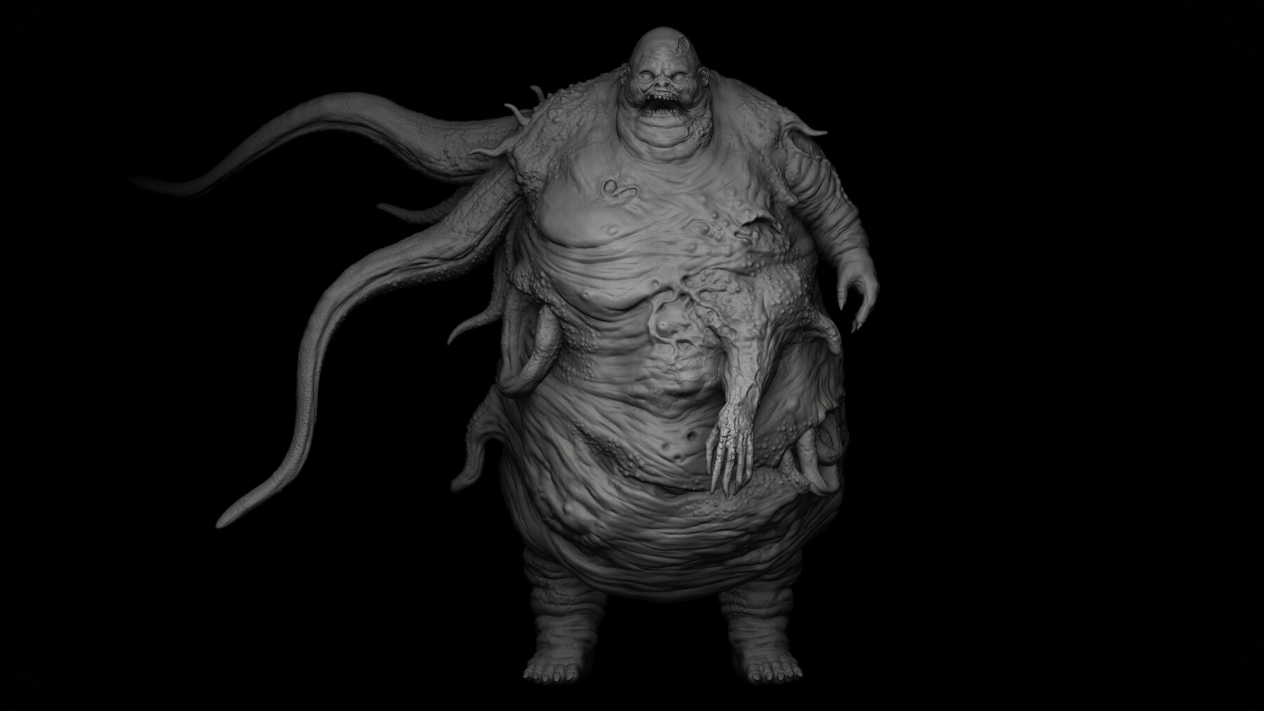 Zbrush + Blender生化怪物怪兽笔刷 Flipped Normals – Zbrush + Blender – 80 Undead Creature Brush mega Pack插图5 Zbrush + Blender生化怪物怪兽笔刷 Flipped Normals – Zbrush + Blender – 80 Undead Creature Brush mega Pack插图5