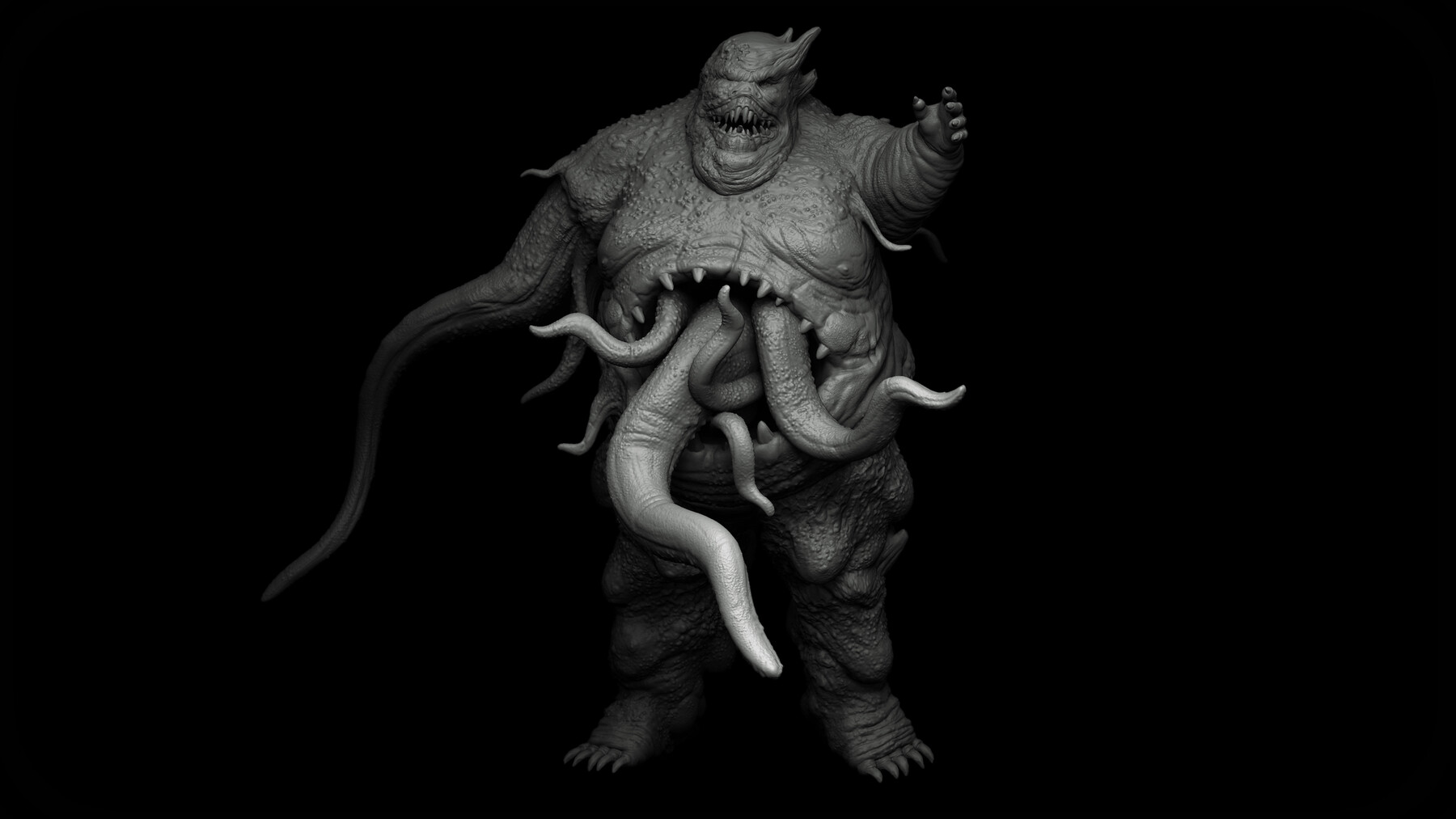 Zbrush + Blender生化怪物怪兽笔刷 Flipped Normals – Zbrush + Blender – 80 Undead Creature Brush mega Pack插图8 Zbrush + Blender生化怪物怪兽笔刷 Flipped Normals – Zbrush + Blender – 80 Undead Creature Brush mega Pack插图8