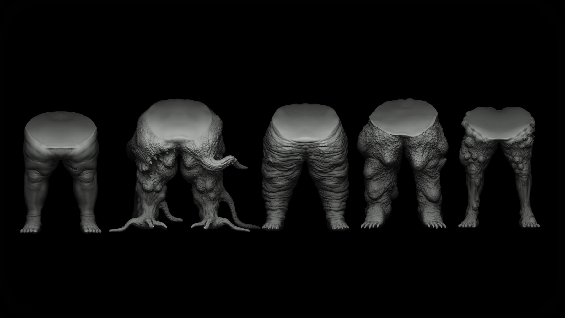 Zbrush + Blender生化怪物怪兽笔刷 Flipped Normals – Zbrush + Blender – 80 Undead Creature Brush mega Pack插图22 Zbrush + Blender生化怪物怪兽笔刷 Flipped Normals – Zbrush + Blender – 80 Undead Creature Brush mega Pack插图22