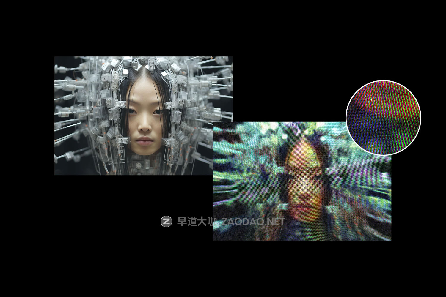 潮流CRT信号故障失真变焦模糊像素风照片视觉修图PS特效滤镜样机 RGB CRT Distort Photo Effect插图3 潮流CRT信号故障失真变焦模糊像素风照片视觉修图PS特效滤镜样机 RGB CRT Distort Photo Effect插图3