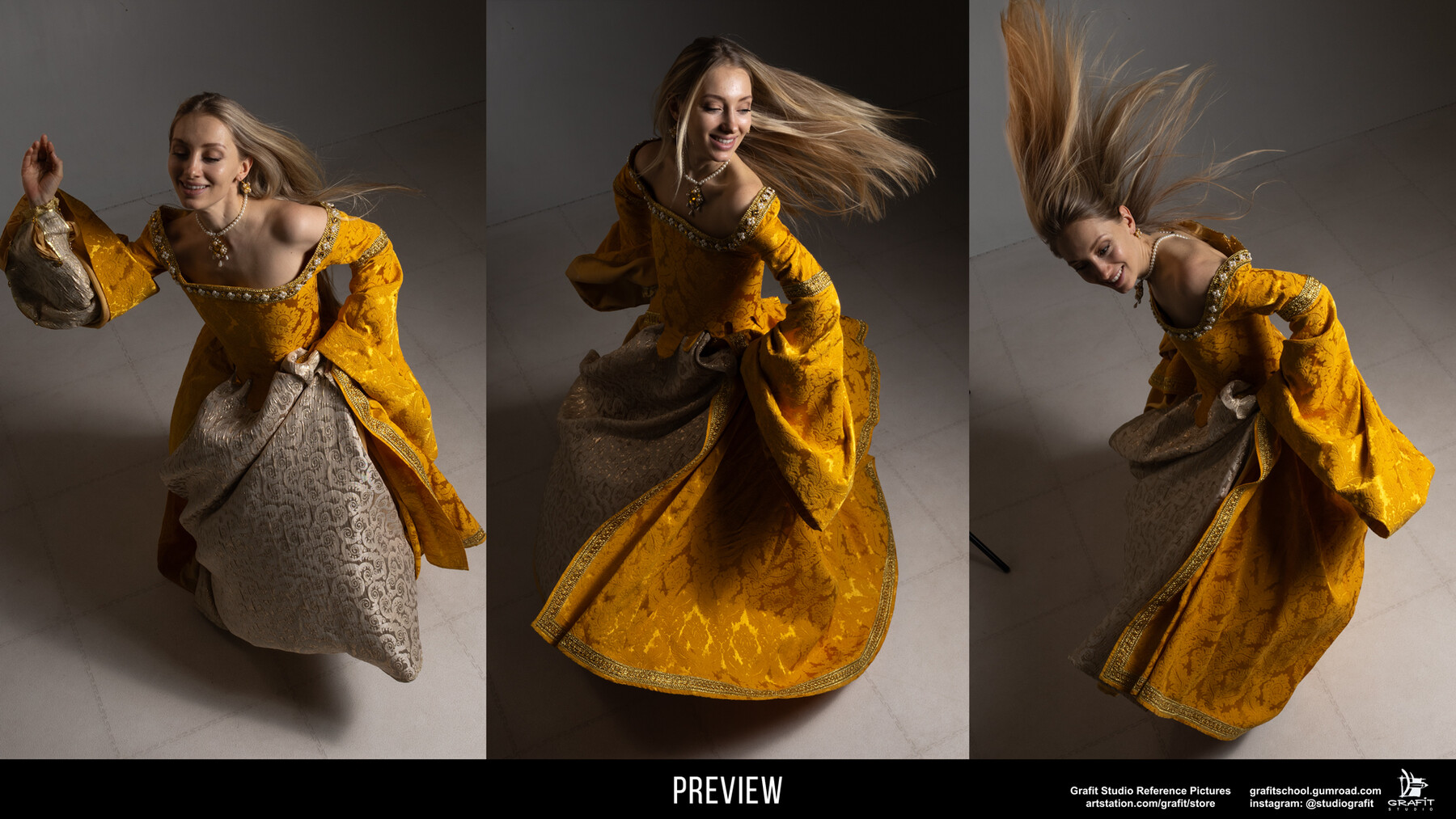 1400+款华丽英格兰都铎王朝风格礼服女鞋写真照片素材 Artstation – 1400+ Female Models in Tudor Dresses Reference Pictures插图6 1400+款华丽英格兰都铎王朝风格礼服女鞋写真照片素材 Artstation – 1400+ Female Models in Tudor Dresses Reference Pictures插图6
