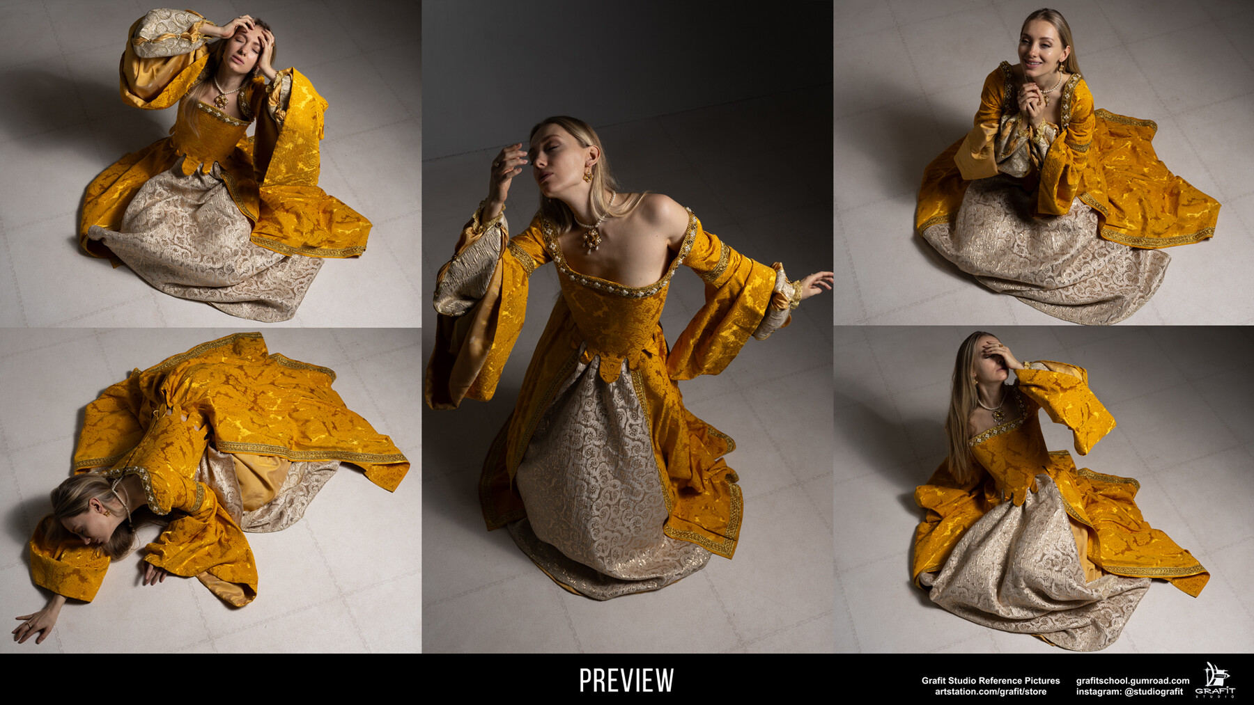1400+款华丽英格兰都铎王朝风格礼服女鞋写真照片素材 Artstation – 1400+ Female Models in Tudor Dresses Reference Pictures插图1 1400+款华丽英格兰都铎王朝风格礼服女鞋写真照片素材 Artstation – 1400+ Female Models in Tudor Dresses Reference Pictures插图1