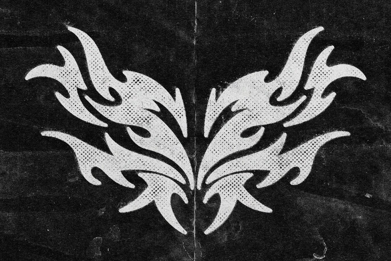 复古做旧半色调折痕效果ps文本特效样机 Stencil Offset Text Effect插图3 复古做旧半色调折痕效果ps文本特效样机 Stencil Offset Text Effect插图3