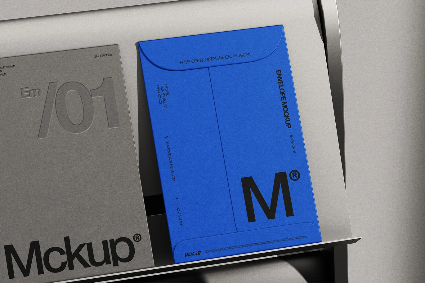 3款质感办公信封文件夹封面设计展示效果图psd样机模板 Catalog Envelope Mockup插图2 3款质感办公信封文件夹封面设计展示效果图psd样机模板 Catalog Envelope Mockup插图2