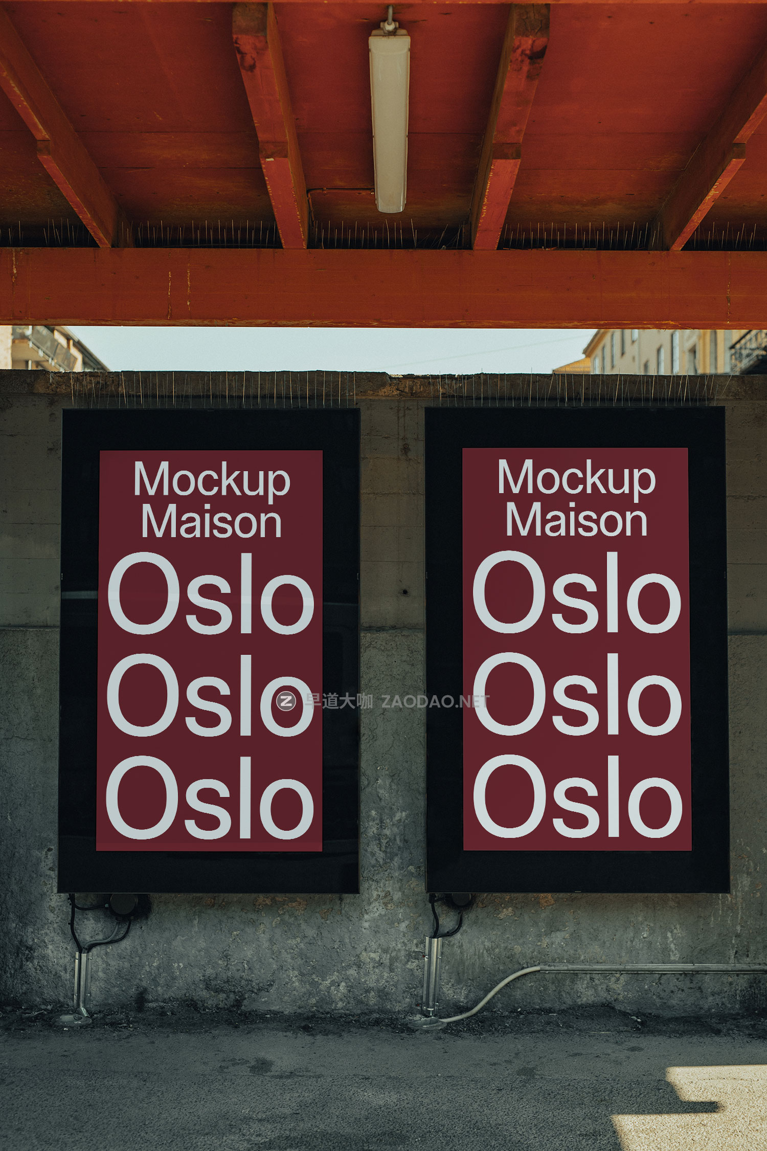 10款挪威奥斯陆城市LED灯箱广告牌海报设计展示PS贴图样机Mockup模板 Mockup.Maison – OSLO Collection P1插图8 10款挪威奥斯陆城市LED灯箱广告牌海报设计展示PS贴图样机Mockup模板 Mockup.Maison – OSLO Collection P1插图8