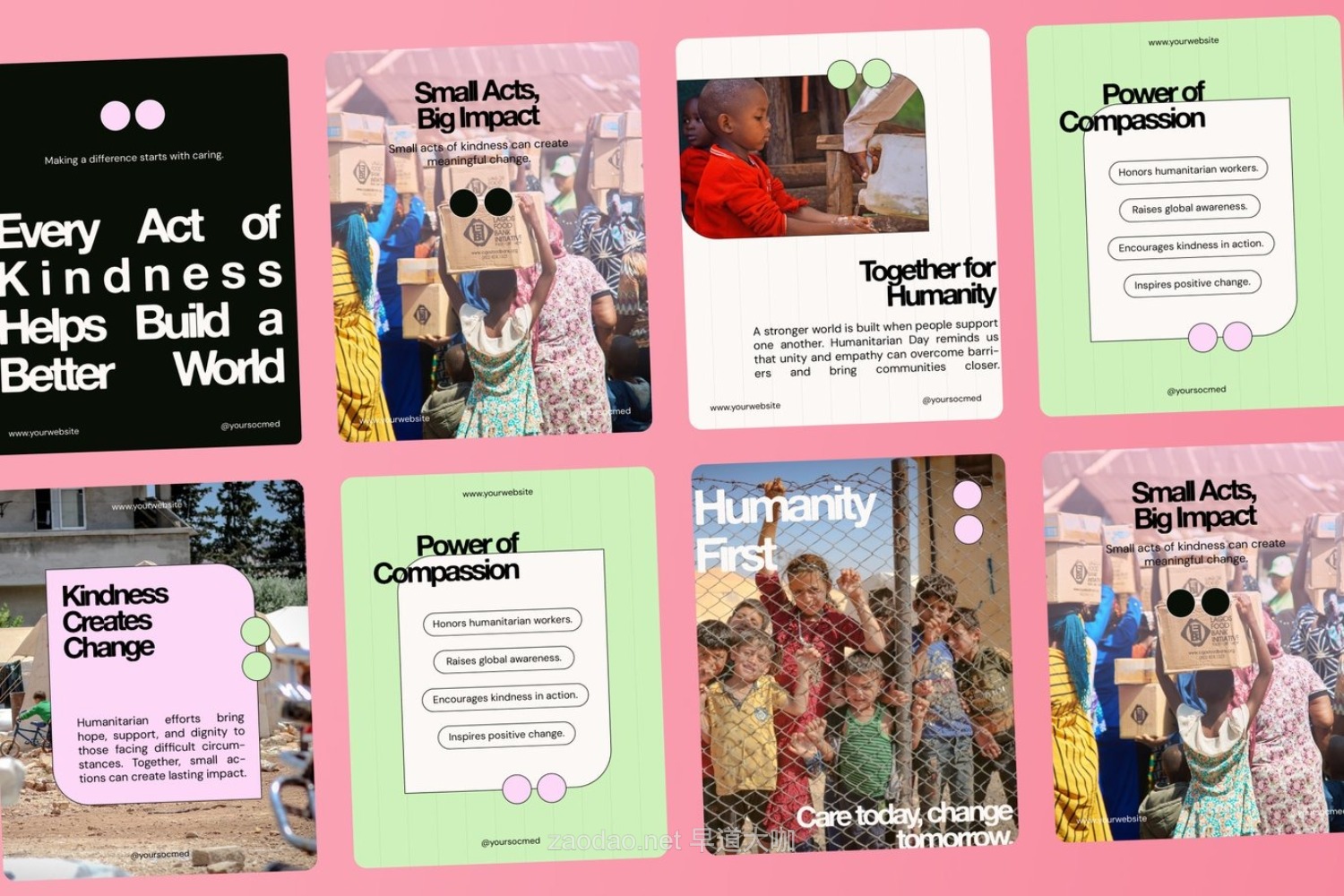 现代ins风品牌营销推广公众号推文电商海报设计ps/ai模板素材 Humanity First – Instagram Post插图2 现代ins风品牌营销推广公众号推文电商海报设计ps/ai模板素材 Humanity First – Instagram Post插图2