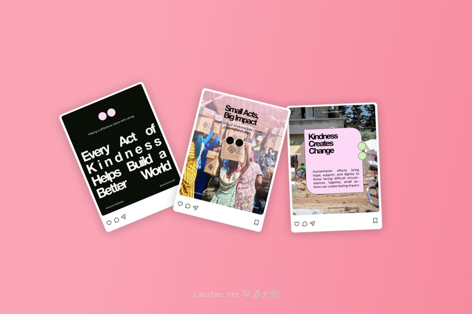 现代ins风品牌营销推广公众号推文电商海报设计ps/ai模板素材 Humanity First – Instagram Post插图1 现代ins风品牌营销推广公众号推文电商海报设计ps/ai模板素材 Humanity First – Instagram Post插图1