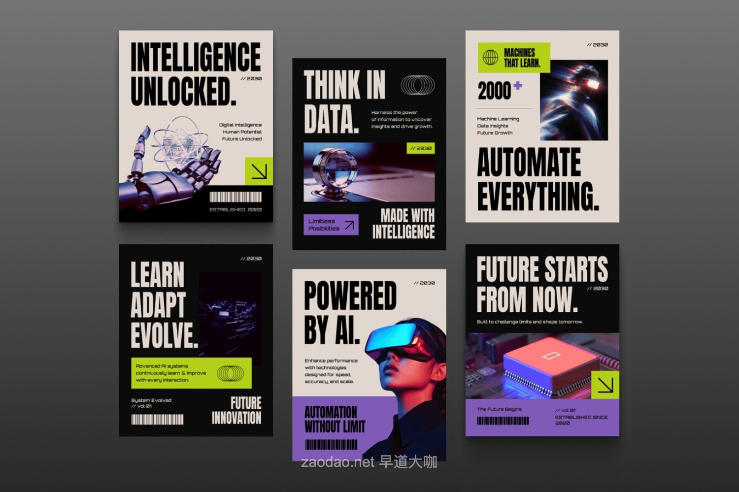 现代时尚ins风品牌营销推广公众号推文电商海报设计psd/ai模版 Tech Innovation Social Media Instagram Post插图1 现代时尚ins风品牌营销推广公众号推文电商海报设计psd/ai模版 Tech Innovation Social Media Instagram Post插图1