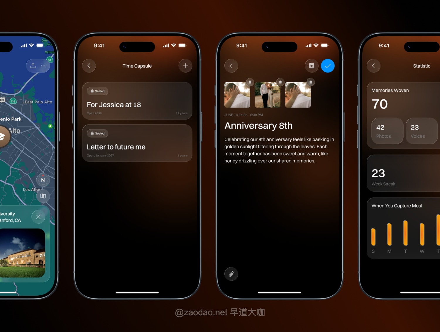 100屏双配色AI智能个人日记私密笔记记事本app应用程序ui界面设计figma模板套件 AI Memory Timeline App UI插图4 100屏双配色AI智能个人日记私密笔记记事本app应用程序ui界面设计figma模板套件 AI Memory Timeline App UI插图4