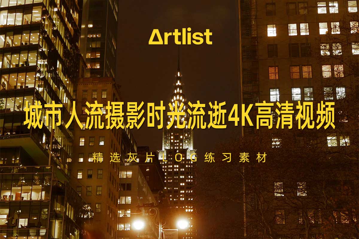 Artlist 14组城市人群时光流逝原始灰片LOG练习4K高清视频视频素材特色图 Artlist 14组城市人群时光流逝原始灰片LOG练习4K高清视频视频素材