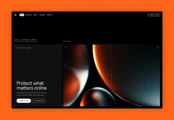 12屏响应式暗黑网络安全科学技术IT公司网站用户界面UI设计Figma模板素材 Cyberlock – Cybersecurity Company