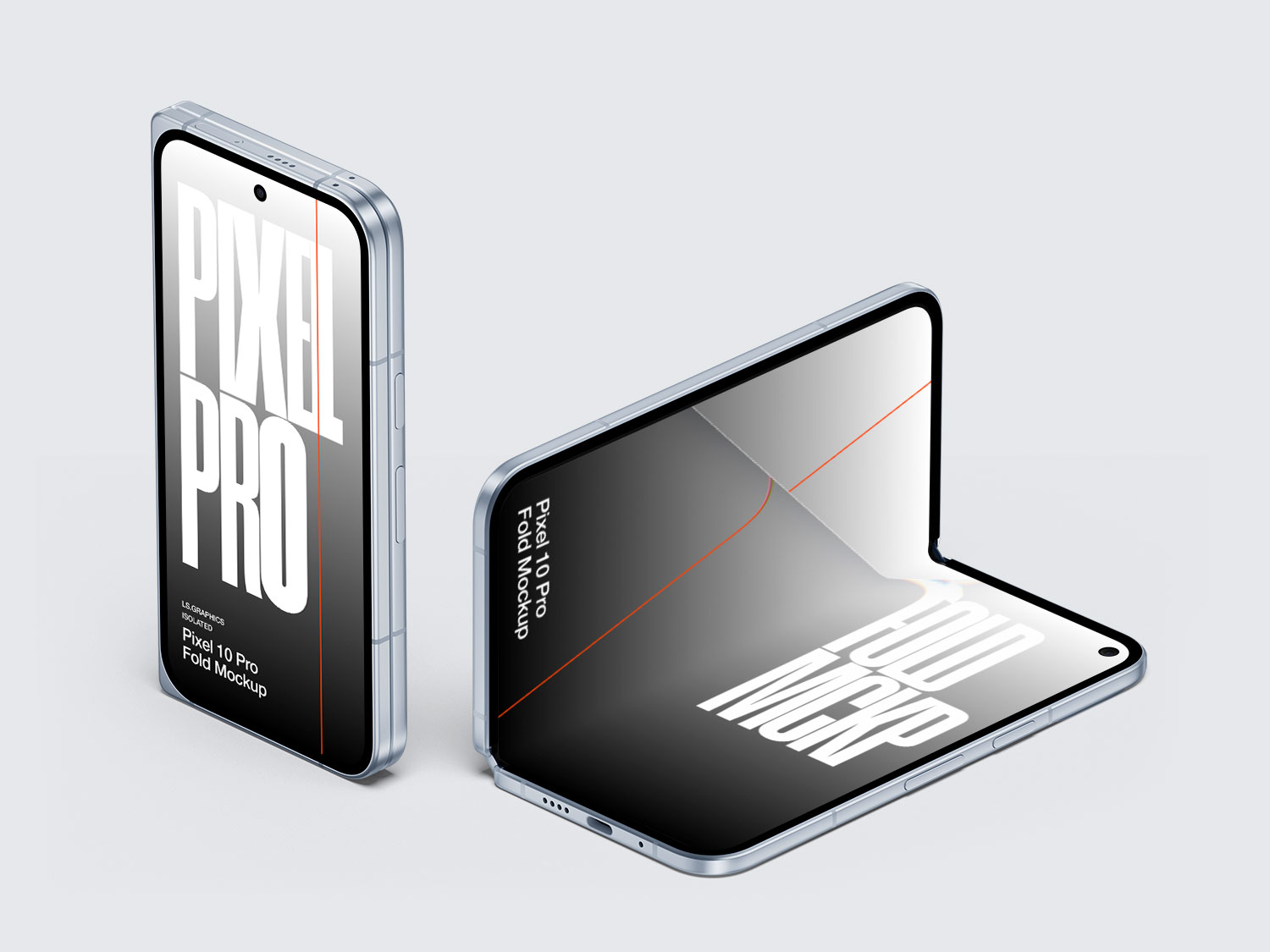 16款App应用UI界面设计谷歌折叠屏智能手机Pixel展示效果图ps样机 Pixel 10 Pro Fold Mockups by lstore.graphics插图5 16款App应用UI界面设计谷歌折叠屏智能手机Pixel展示效果图ps样机 Pixel 10 Pro Fold Mockups by lstore.graphics插图5