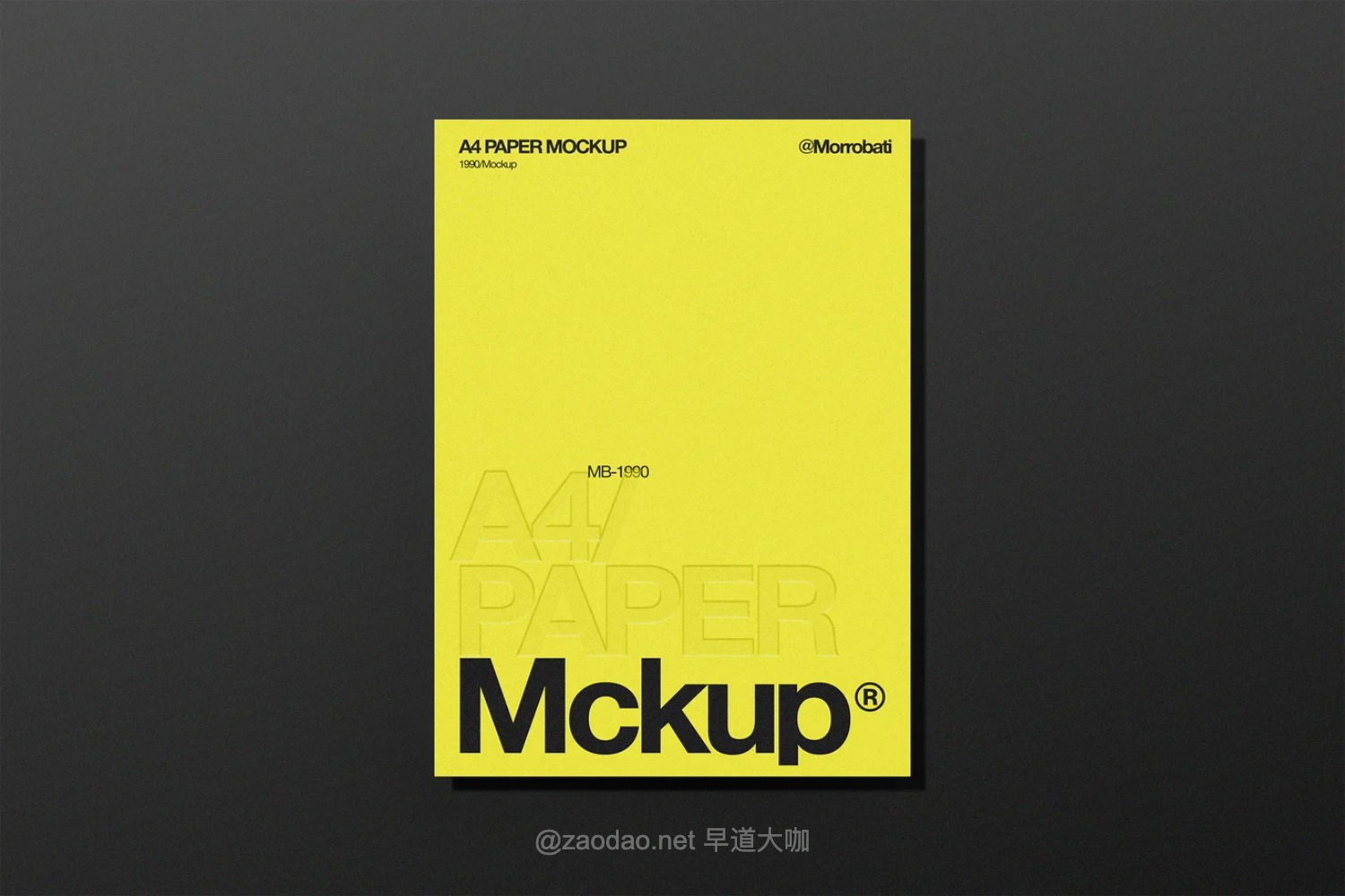 4款时尚A4海报传单单页信纸设计展示效果图psd样机模板 A4 Paper Mockup插图1 4款时尚A4海报传单单页信纸设计展示效果图psd样机模板 A4 Paper Mockup插图1