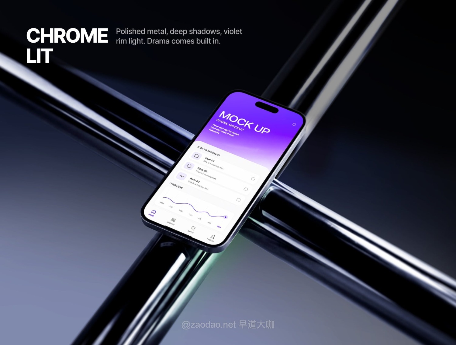 5款高级工业风ui作品集界面设计苹果iPhone手机贴图效果图psd样机模板 iPhone Mockup Set插图3 5款高级工业风ui作品集界面设计苹果iPhone手机贴图效果图psd样机模板 iPhone Mockup Set插图3