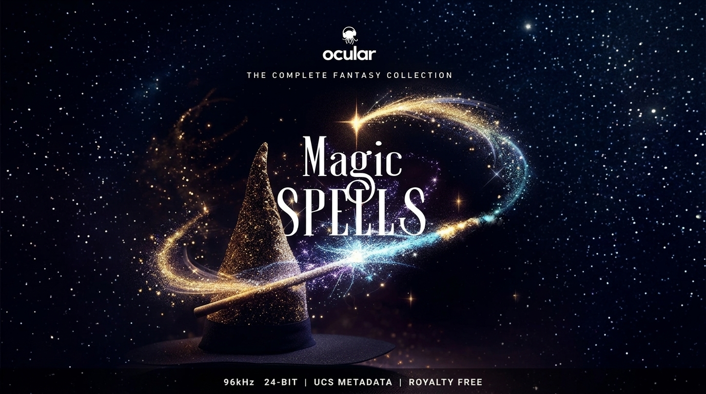 112组奇幻祝福火焰黑暗水风土电阴影魔法无损音效素材包 Ocular Sounds – Magic Spells插图 112组奇幻祝福火焰黑暗水风土电阴影魔法无损音效素材包 Ocular Sounds – Magic Spells插图