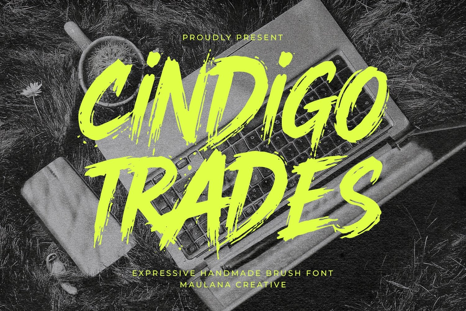 现代时尚运动品牌海报包装设计手写英文字体安装包 Cindigo Trades Expressive Handmade Brush Font特色图 现代时尚运动品牌海报包装设计手写英文字体安装包 Cindigo Trades Expressive Handmade Brush Font