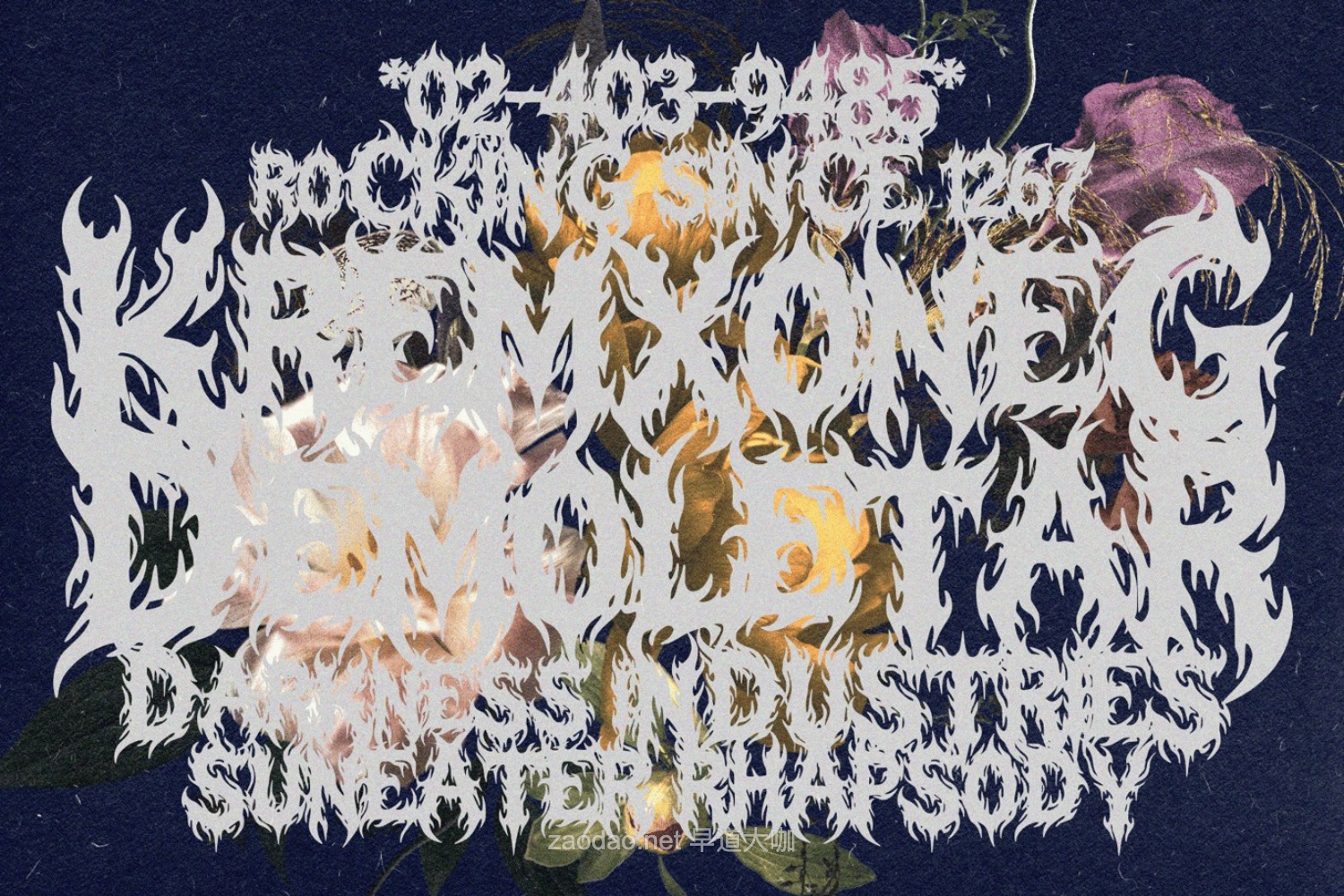现代重金属地狱美学音乐品牌海报标志设计装饰英文字体安装包 Black Metal Font — Aegon Shadow插图6 现代重金属地狱美学音乐品牌海报标志设计装饰英文字体安装包 Black Metal Font — Aegon Shadow插图6