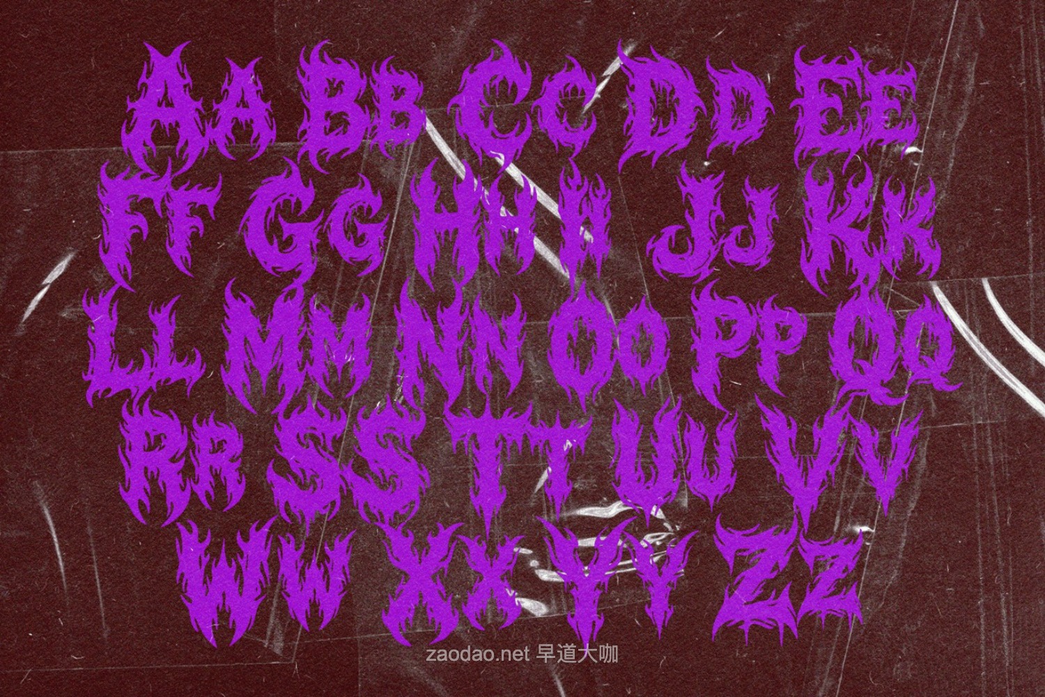 现代重金属地狱美学音乐品牌海报标志设计装饰英文字体安装包 Black Metal Font — Aegon Shadow插图9 现代重金属地狱美学音乐品牌海报标志设计装饰英文字体安装包 Black Metal Font — Aegon Shadow插图9