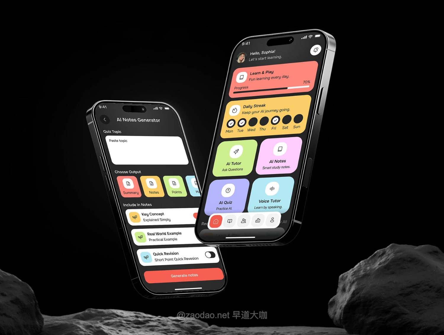 55+屏高端AI智能在线学习教育辅导课程app应用ui界面设计figma模板 AISkillora – Learning Platform & Tutor App UI Kit插图5 55+屏高端AI智能在线学习教育辅导课程app应用ui界面设计figma模板 AISkillora – Learning Platform & Tutor App UI Kit插图5