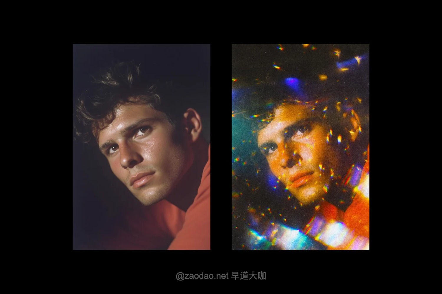 梦幻风格化电影颗粒感模糊漏光照片效果ps特效滤镜插件样机 Light Leak Glow Photo Effect插图3 梦幻风格化电影颗粒感模糊漏光照片效果ps特效滤镜插件样机 Light Leak Glow Photo Effect插图3