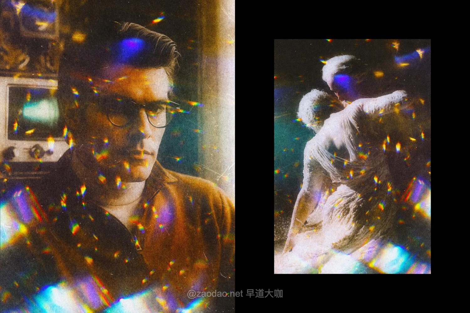 梦幻风格化电影颗粒感模糊漏光照片效果ps特效滤镜插件样机 Light Leak Glow Photo Effect插图5 梦幻风格化电影颗粒感模糊漏光照片效果ps特效滤镜插件样机 Light Leak Glow Photo Effect插图5