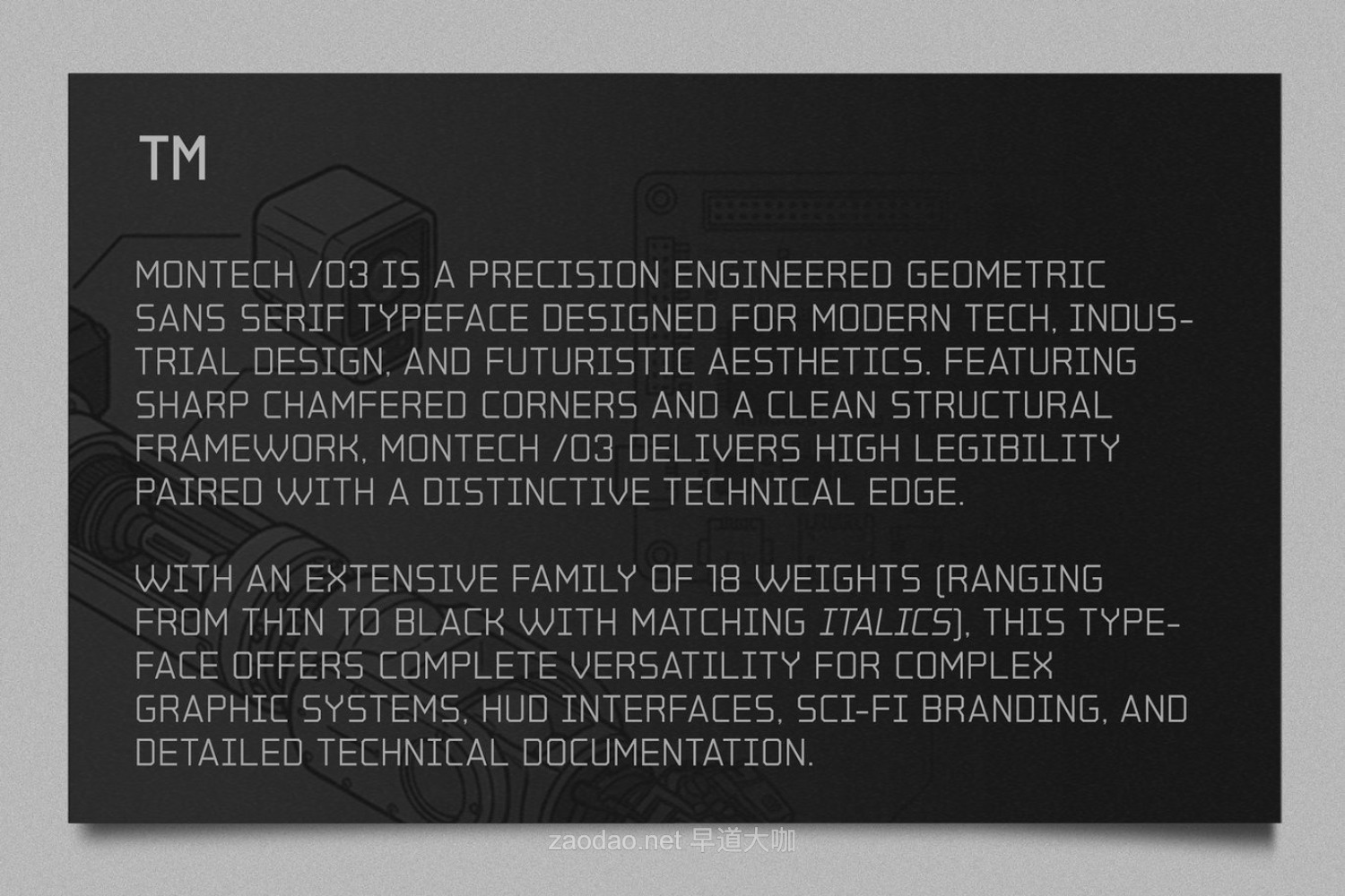 现代科幻品牌海报徽标设计无衬线英文字体安装包 Montech V03插图2 现代科幻品牌海报徽标设计无衬线英文字体安装包 Montech V03插图2