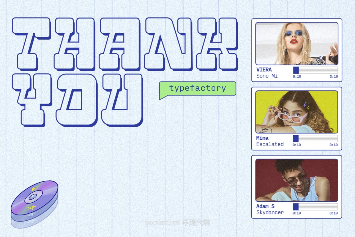 时尚复古俏皮Y2K品牌海报包装设计装饰英文字体安装包 Retro Y2K Font – Monsti插图2 时尚复古俏皮Y2K品牌海报包装设计装饰英文字体安装包 Retro Y2K Font – Monsti插图2