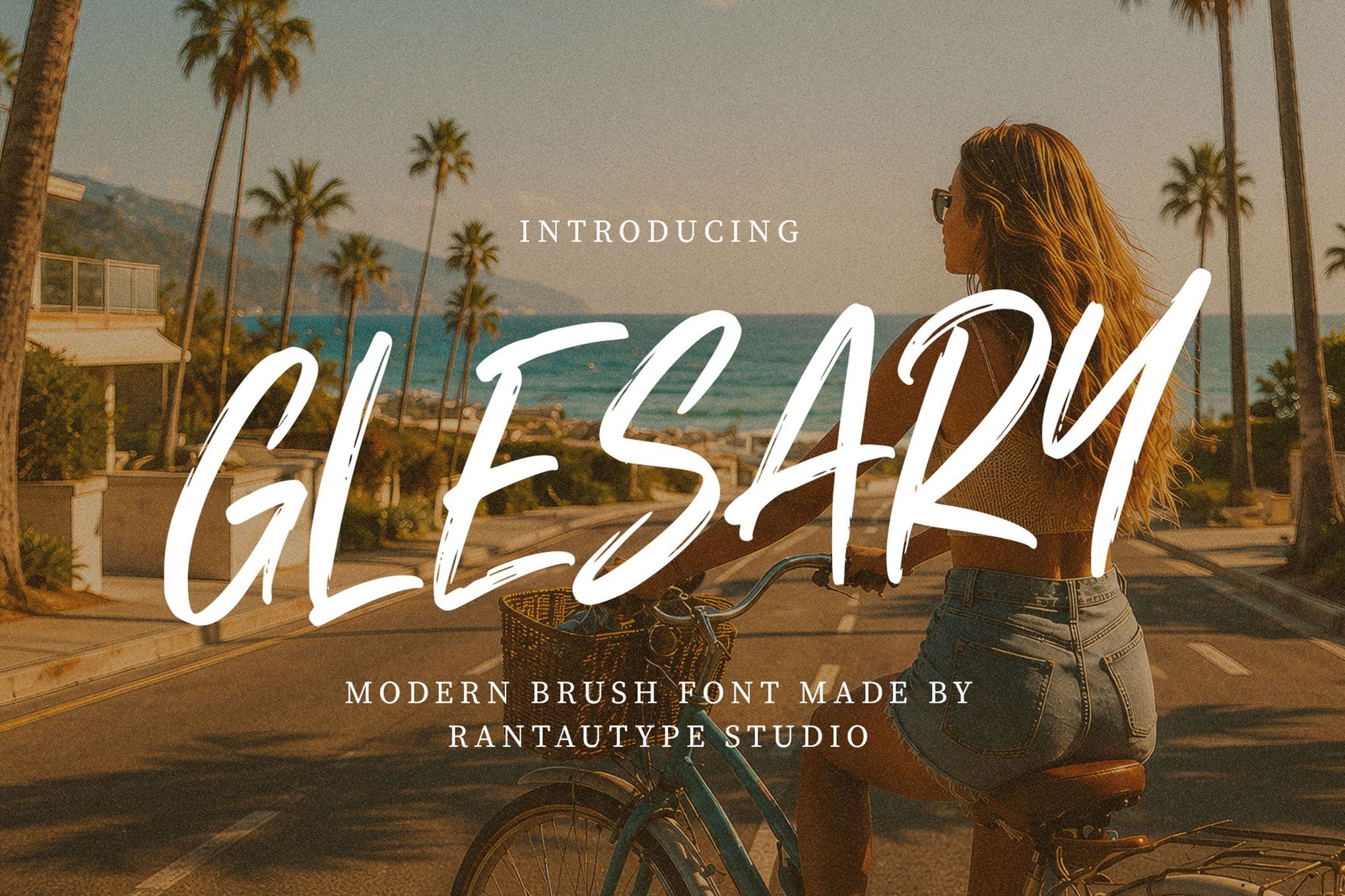 现代手绘品牌杂志包装婚礼设计手写英文字体安装包 Gleary Modern Brush Font特色图 现代手绘品牌杂志包装婚礼设计手写英文字体安装包 Gleary Modern Brush Font