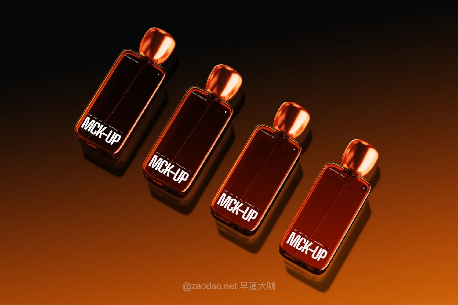 4款高级香水香薰玻璃瓶设计ps贴图样机效果图模板素材 Perfume Glass Bottle Mockup插图2 4款高级香水香薰玻璃瓶设计ps贴图样机效果图模板素材 Perfume Glass Bottle Mockup插图2