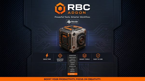 Blender物理控制模拟汽车绑定插件 Rbc | A Physics-Based Vehicle Rigging Addon v1.4.3特色图 Blender物理控制模拟汽车绑定插件 Rbc | A Physics-Based Vehicle Rigging Addon v1.4.3