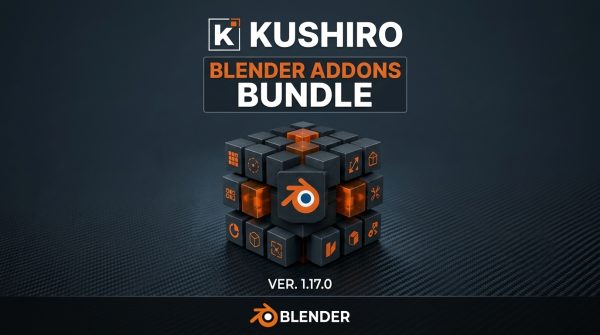 Kushiro出品Blender建模插件合集v1.20.0