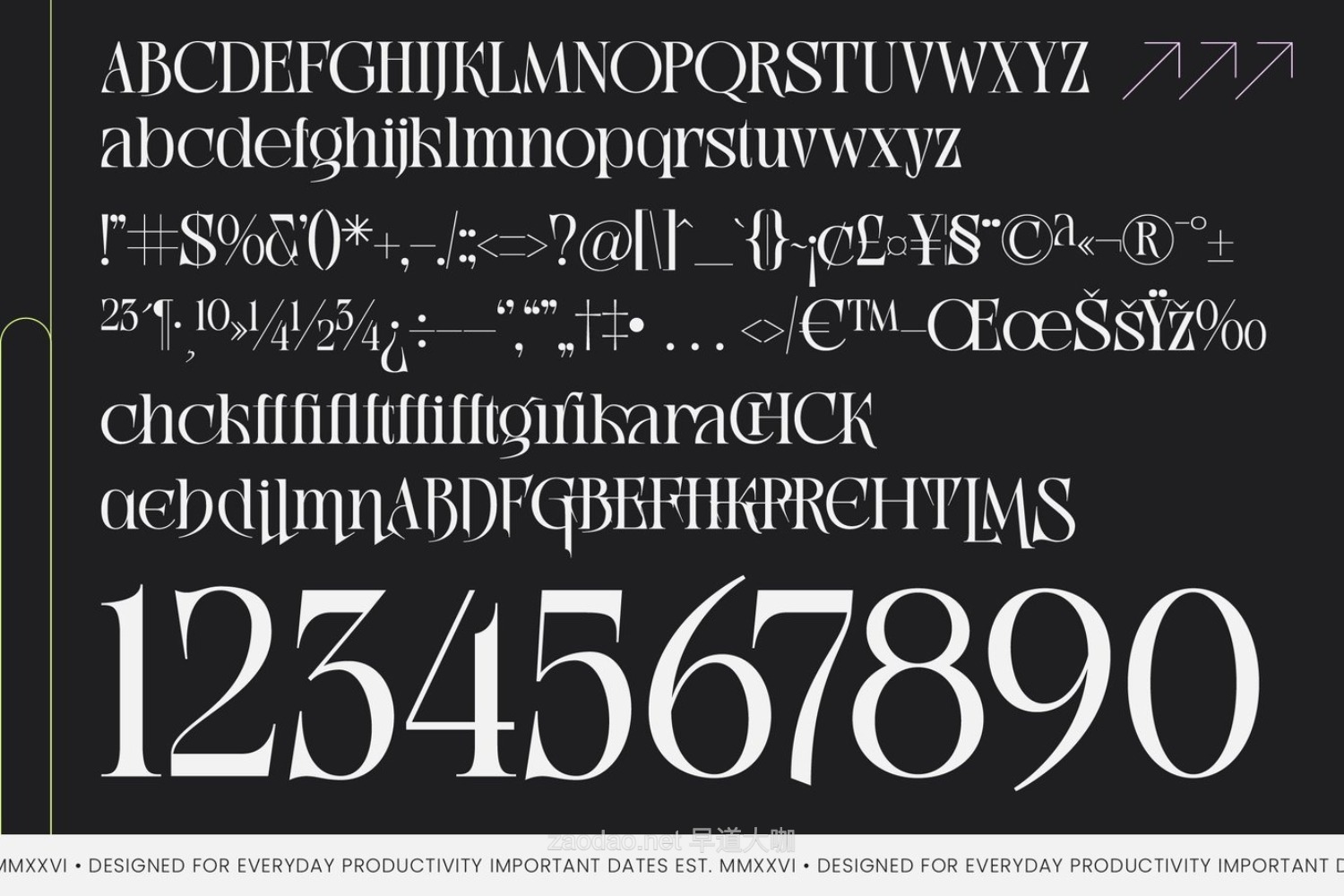 现代优雅品牌包装婚礼设计衬线英文字体安装包 Beldora Orlegina – Editorial Display Serif插图6 现代优雅品牌包装婚礼设计衬线英文字体安装包 Beldora Orlegina – Editorial Display Serif插图6