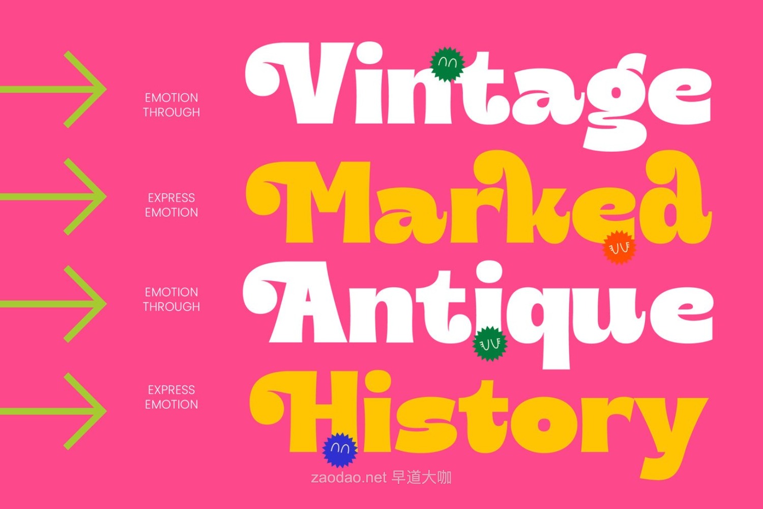 现代复古品牌包装徽标设计无衬线英文字体安装包 Retro Masters – New Bold Display Sans插图7 现代复古品牌包装徽标设计无衬线英文字体安装包 Retro Masters – New Bold Display Sans插图7