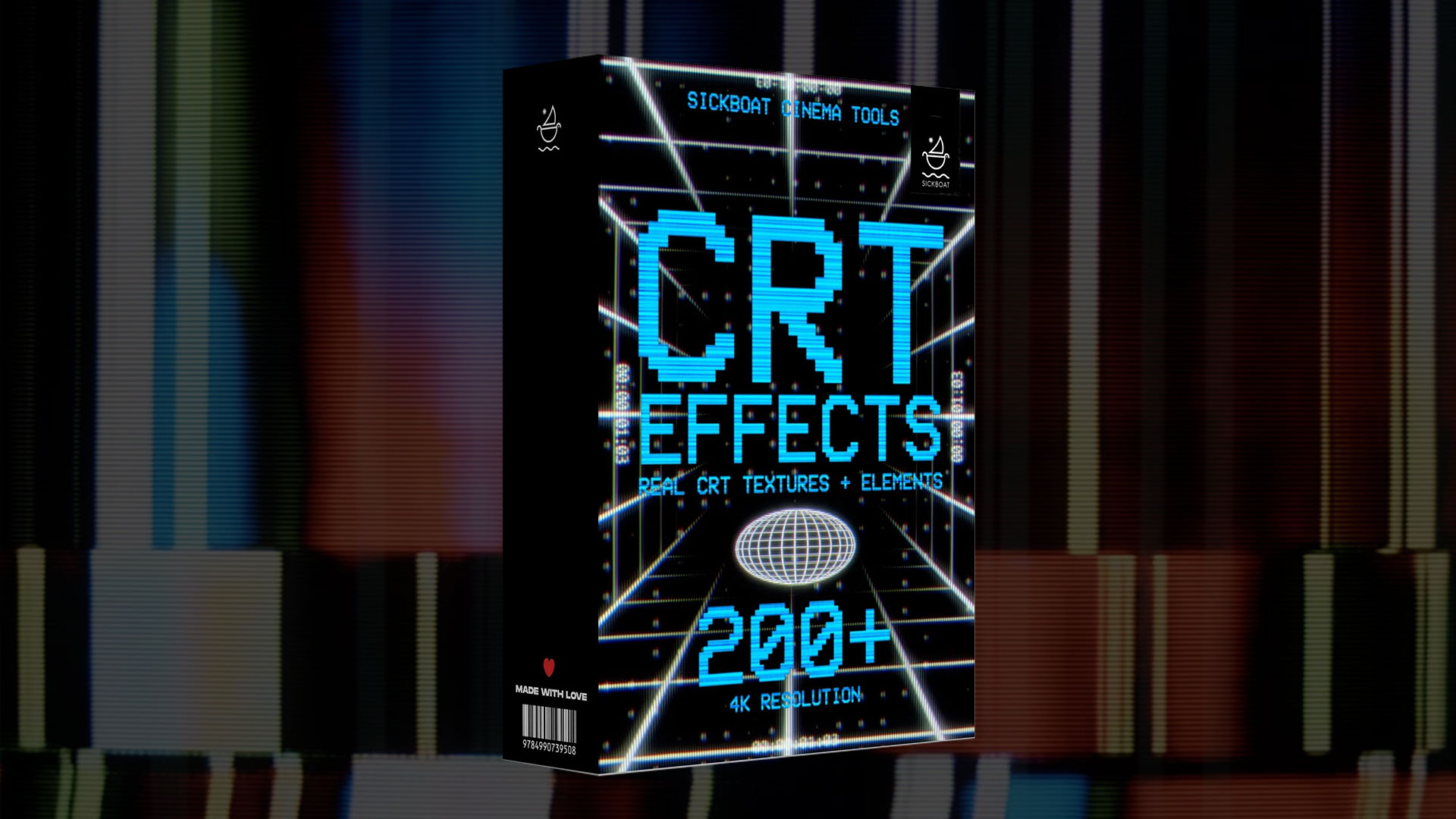 200+组CRT信号故障失真音乐演唱会DJ电子屏背景动态视频素材包 Sickboat – CRT Effects Real CRT Texture Overlays CRT Looks特色图 200+组CRT信号故障失真音乐演唱会DJ电子屏背景动态视频素材包 Sickboat – CRT Effects Real CRT Texture Overlays CRT Looks