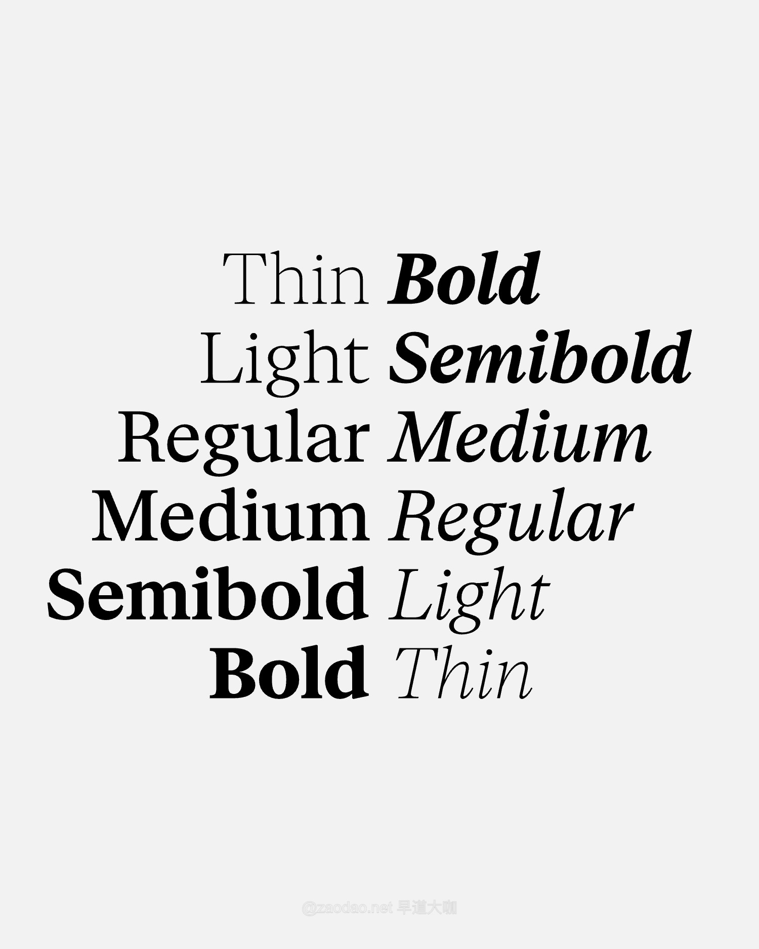 28款字重杂志海报视觉包装品牌logo设计英文字体安装包素材 Icona Collection Sans & Serif – 28 Styles插图8 28款字重杂志海报视觉包装品牌logo设计英文字体安装包素材 Icona Collection Sans & Serif – 28 Styles插图8