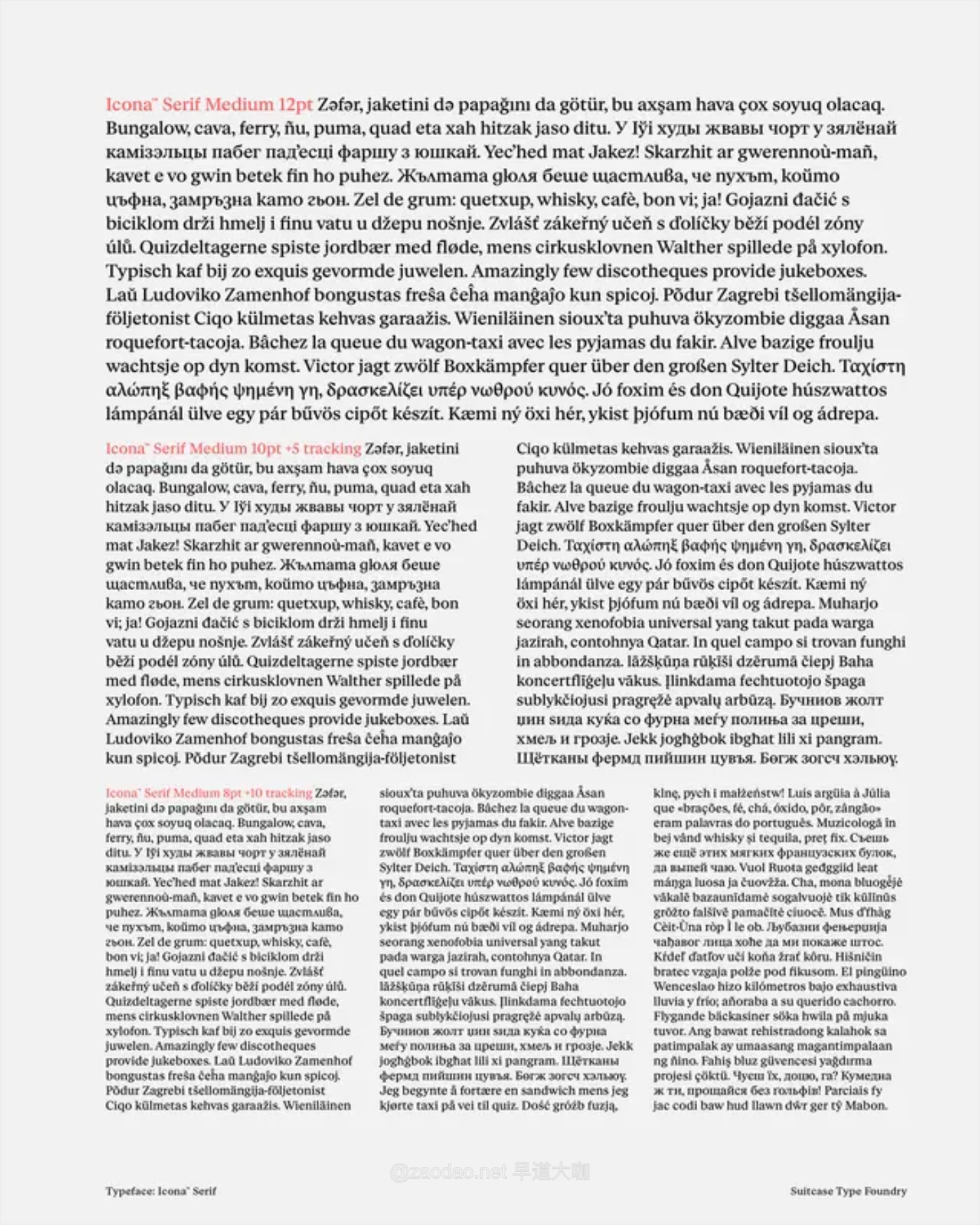 28款字重杂志海报视觉包装品牌logo设计英文字体安装包素材 Icona Collection Sans & Serif – 28 Styles插图13 28款字重杂志海报视觉包装品牌logo设计英文字体安装包素材 Icona Collection Sans & Serif – 28 Styles插图13