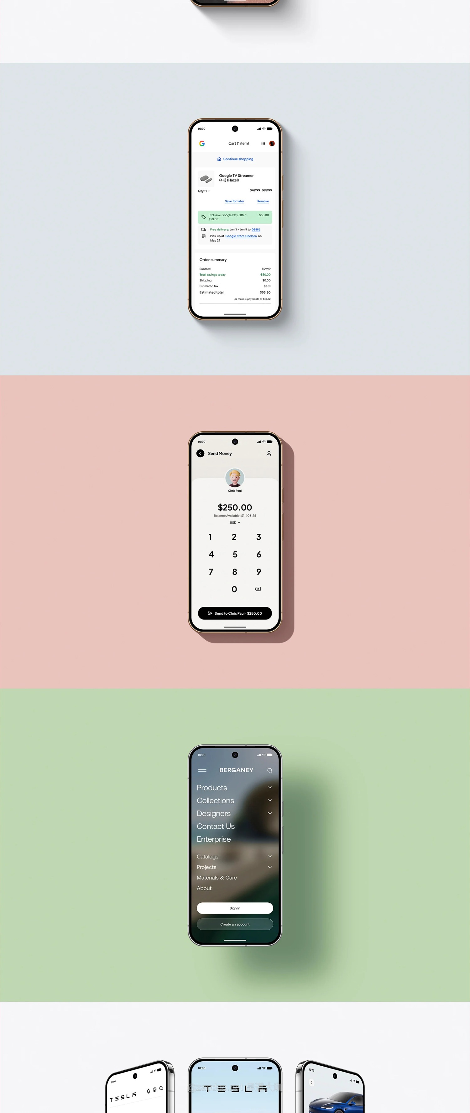24款时尚app ui作品集设计谷歌Pixel 11 Pro手机贴图psd/figma样机模板 Google Pixel 11 Pro Mockups by Asylab插图9 24款时尚app ui作品集设计谷歌Pixel 11 Pro手机贴图psd/figma样机模板 Google Pixel 11 Pro Mockups by Asylab插图9