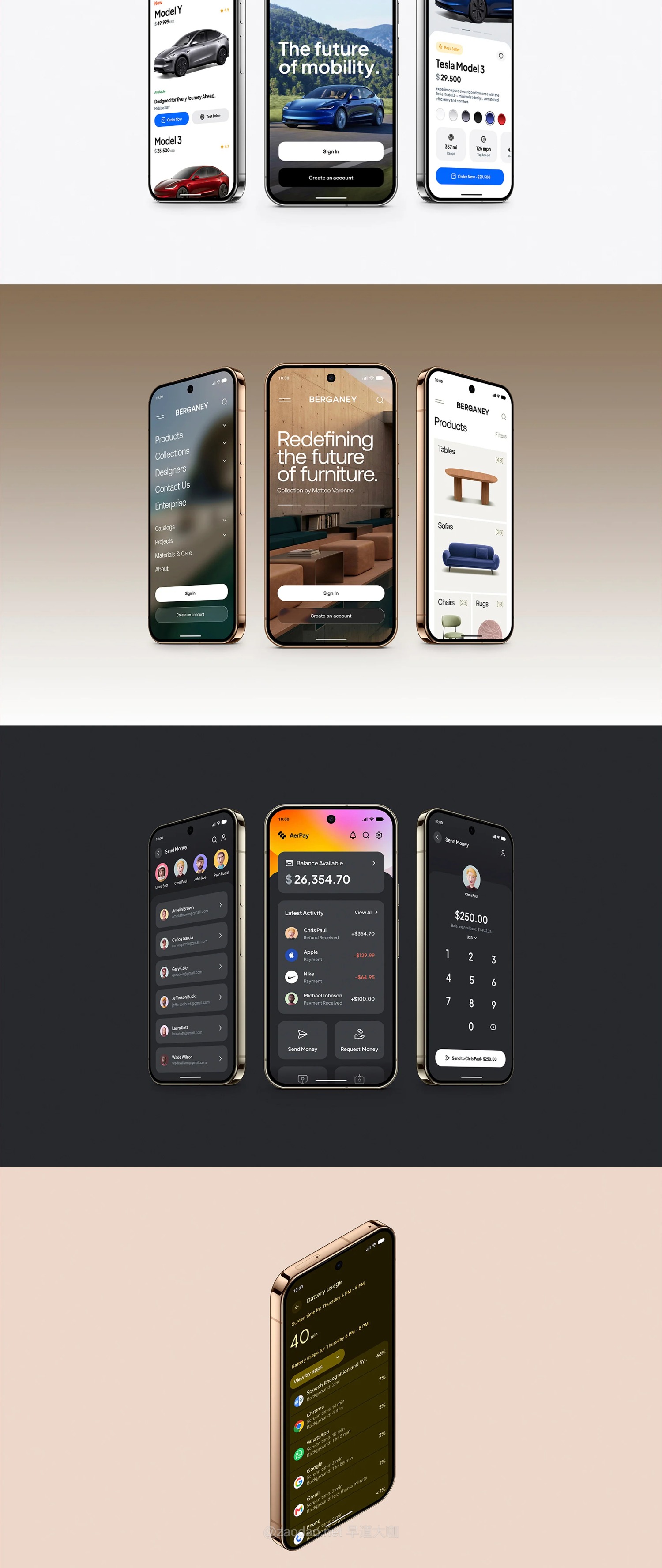 24款时尚app ui作品集设计谷歌Pixel 11 Pro手机贴图psd/figma样机模板 Google Pixel 11 Pro Mockups by Asylab插图10 24款时尚app ui作品集设计谷歌Pixel 11 Pro手机贴图psd/figma样机模板 Google Pixel 11 Pro Mockups by Asylab插图10