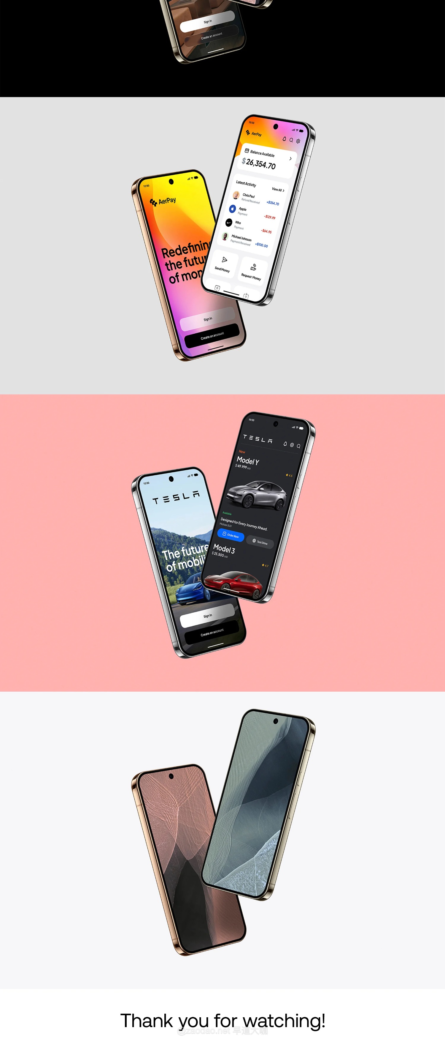24款时尚app ui作品集设计谷歌Pixel 11 Pro手机贴图psd/figma样机模板 Google Pixel 11 Pro Mockups by Asylab插图16 24款时尚app ui作品集设计谷歌Pixel 11 Pro手机贴图psd/figma样机模板 Google Pixel 11 Pro Mockups by Asylab插图16